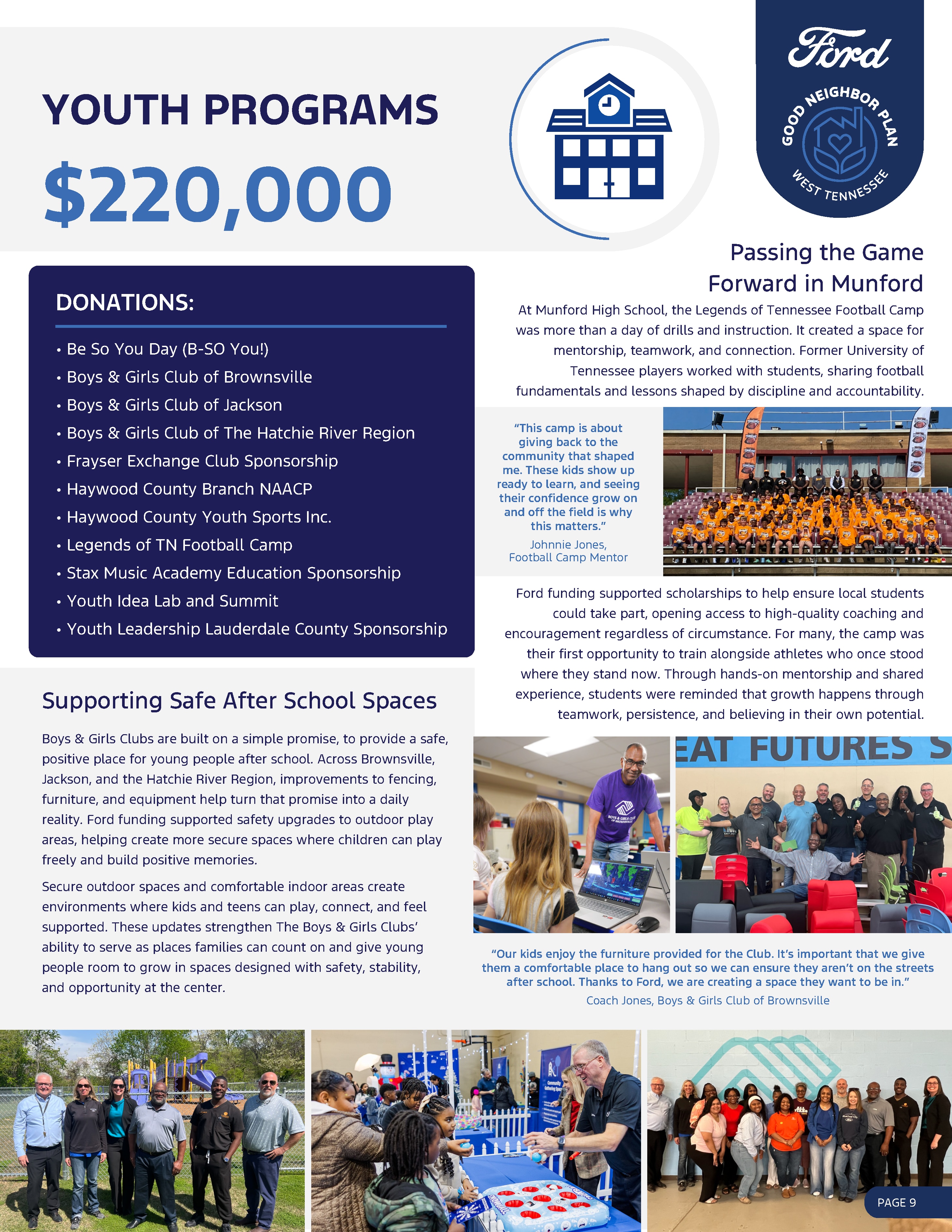 Good Neighbor Plan Progress Report Page 10